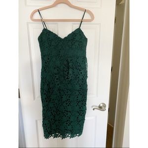 Club Monaco Bliannah Lace Dress, Eucalyptus size 2